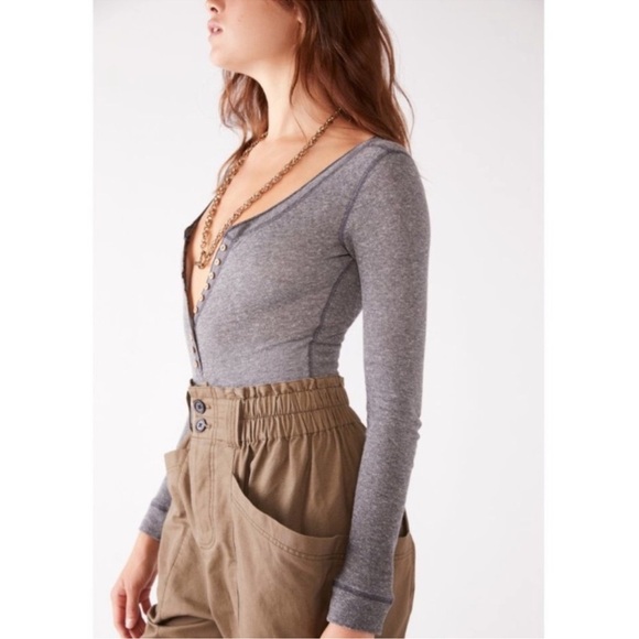 Free People Dylan Thermal Bodysuit - Picture 2 of 10